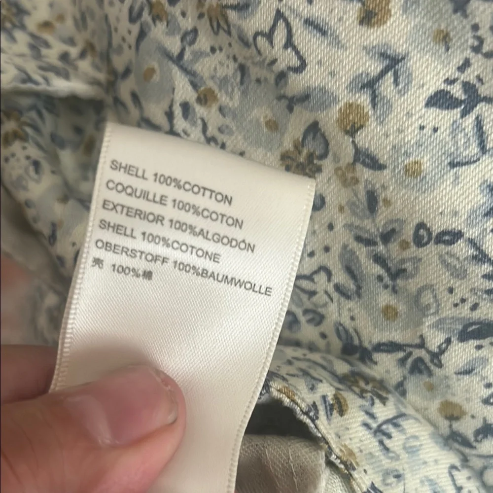 Free People Green and White Wrap Sundress - Picture 12 of 12